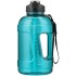 Sticlă Gallon cu pai 2300 ml 6065 - Cyan